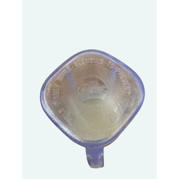 Vintage Osterizer Mini-Blend Blender Jar Container With Lid - 4 Oz Capacity - Bl - Picture 6 of 7